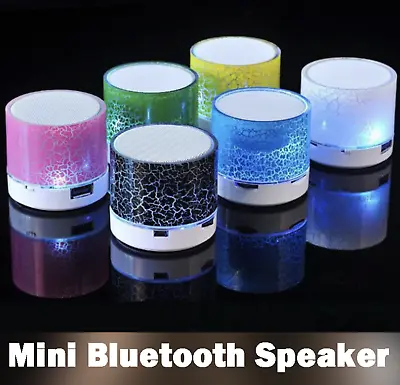 Kaufen LED Bluetooth Wireless Tragbarer Lautsprecher Mini Super Bass Für Samsung IPhone IPad • 9.57€