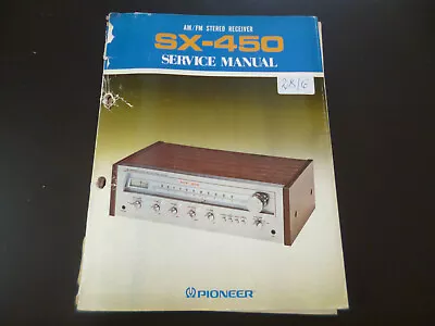 Kaufen Original Service Manual Schaltplan Pioneer SX-450 • 17.50€