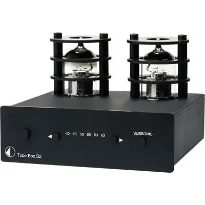 Kaufen Pro-Ject Tube Box S2 SII MM/MC Schwarz High End Röhren Phono-Vorverstärker Black • 341€