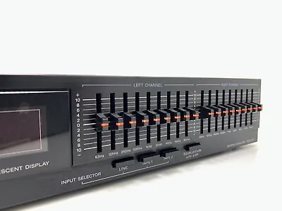 Kaufen Sony SEQ-910 Stereo Graphic Equalizer Spectrum Analyzer Vintage 1986 Good Look • 251.99€