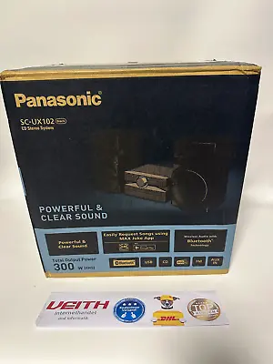 Kaufen Panasonic Mini-System SC-UX102 300 W Schwarz DAB/DAB+ Radio Blau • 169.99€