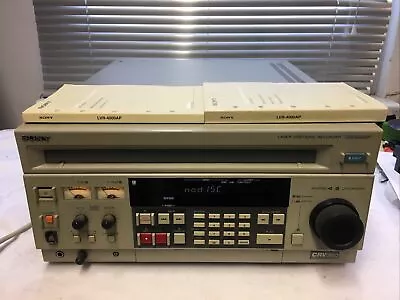 Kaufen SONY LVR-4000AP CRVdisc Laser Video Disc Player / Recorder - Vom Händler • 999€