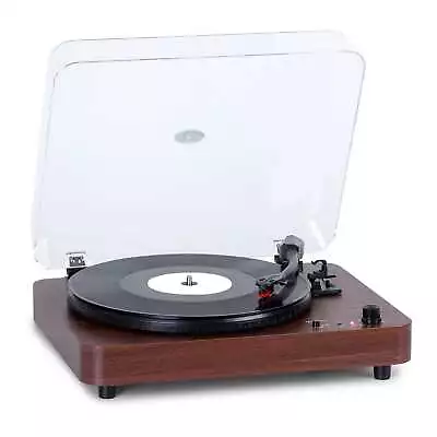 Kaufen Schallplattenspieler Mit Lautsprecher 33/45/78 Bluetooth Plattenspieler Braun • 83.99€
