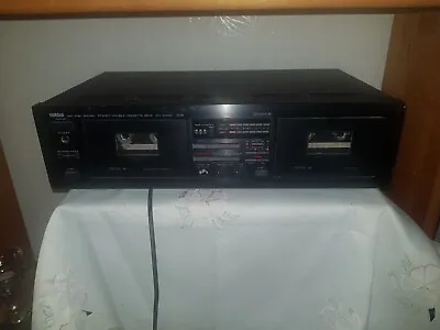 Kaufen Yamaha KX-W262 Doppel-Kassettendeck  Cassettendeck  Vintage Stereo Cassette Deck • 40€