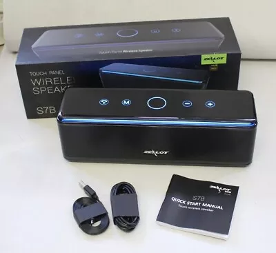 Kaufen ZEALOT S7B Bluetooth Lautsprecher HiFi-Sound 4Treiber Touch-Kontrolle Speakerbar • 49.90€