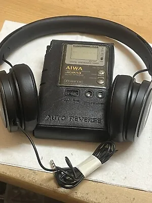 Kaufen Aiwa Radio Cassette Player Recorder High End Walkman + Beats Stereo Headphone • 290€