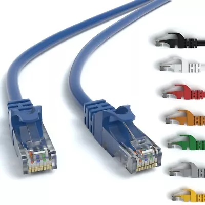 Kaufen CAT 6 Rohkabel Netzwerkkabel Patchkabel RJ45 LAN Kabel Ethernet 0,25m - 50m • 13.99€