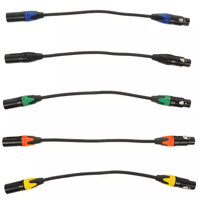 Kaufen  5 Pcs Lautsprecherkabel Audioleitung Livestream Male To Female Cable Adapter • 29.28€