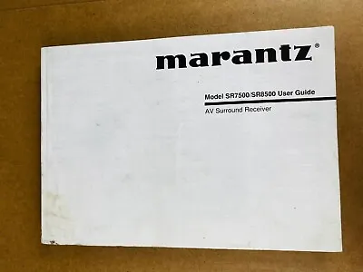 Kaufen Marantz SR7500 SR8500 AV Surround Receiver Bedienungsanleitung • 13.50€