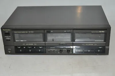 Kaufen Technics RS-TR265 Stereo Double Cassette Tape Deck Player Kassettendeck TR 265 - • 149.99€