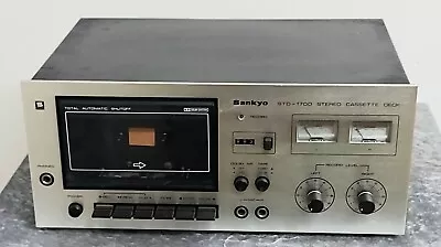 Kaufen Sankyo STD-1700 - Vintage Stereo Cassette Deck Kassetten Deck Tapedeck • 55€