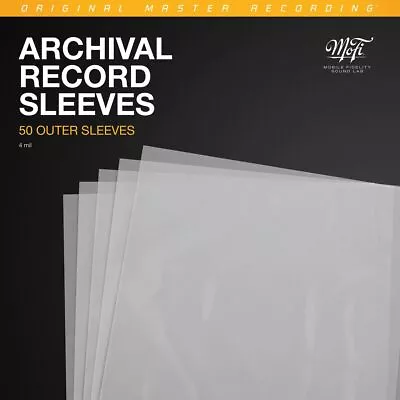 Kaufen MFSL Außenhüllen Für Schallplatten (50 Stück) • 40€