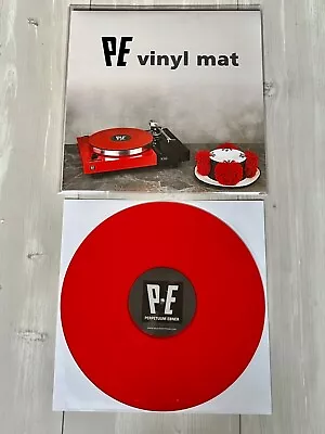 Kaufen Perpetuum Ebner PE Vinyl Matte Rot Für Plattenspieler • 49€