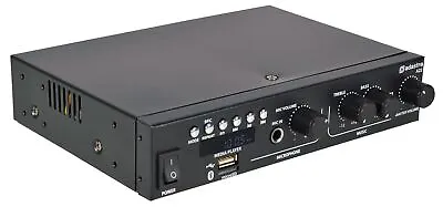 Kaufen Bluetooth Stereo PA Verstärker 2x55W USB MicroSD MP3 FM Audio Hi-Fi DJ Disco Amp • 88.84€