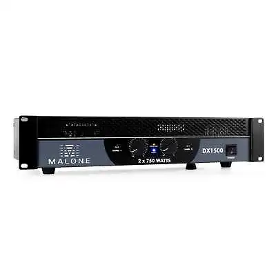 Kaufen Super Dj VerstÄrker Malone Dx1500 Hifi Pa Endstufe 2-kanal Stereo Amplifier Amp • 150.99€