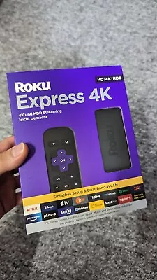Kaufen Roku Express 4K HD HDR Streaming Media Player - Schwarz NEU OVP  • 31€
