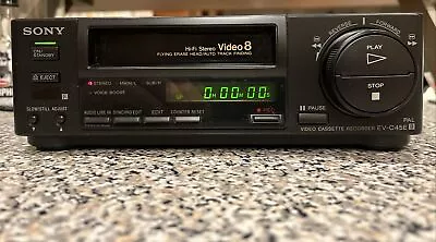 Kaufen Sony EV-C45E Hi-Fi Stereo Video 8 Videorecorder Player Vintage Defekt • 160€