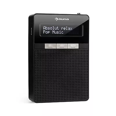Kaufen DAB Steckdosenradio Digitalradio Tuner Box Bluetooth Lautsprecher LCD Schwarz • 70.99€