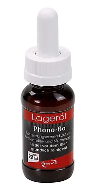 Kaufen ✅Dynavox  Phono-80  / Lageröl Für Plattenspieler / 22ml Glasflasche Mit Pipette✅ • 11.90€