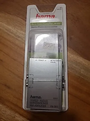 Kaufen Hama Stereo Phono-Vorverstärker PA 005 (geeignet Für Plattenspieler)  (F75) • 19.99€
