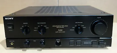 Kaufen Sony TA-F490 Stereo Vollverstärker Schwarz Amplifier [Mit Mängel] • 35€