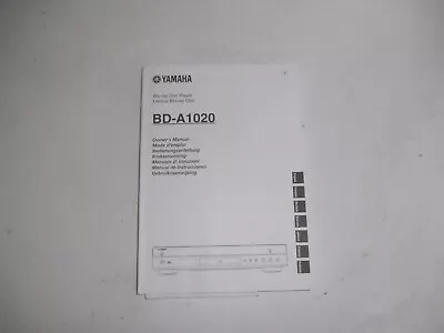Kaufen BDA Yamaha BD-A 1020 • 5€