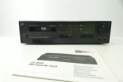 Kaufen Dual CC 8010 Hifi Cassette Deck Tapedeck Schwarz Dolby B/C Hi-4410 • 60€
