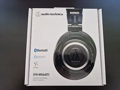 Kaufen Neuwertige Audio-Technica ATH-M50xBT2 Bluetooth Kopfhörer OVP GARANTIE • 1€