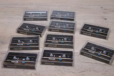 Kaufen 10 Maxell XL II 90 Kassetten Cassettes Recording Tape Tonband • 3.50€