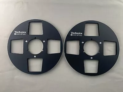 Kaufen One Pair High Quality TECHNICS Tape Reel For 10.5'' 1/4'' Tape Recorder RS 1500 • 132.51€
