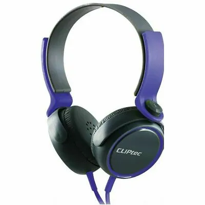 Kaufen Stereo Kopfhörer DJ Stil Headset Ohrhörer über Ohr Klappbar 3,5 Mm Lila • 10.08€