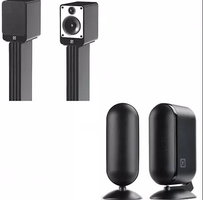 Kaufen Q Acoustics Concept Paar 20 Lautsprecher & Ständer & Paar 7000LRi Lautsprecher Schwarz • 768.29€
