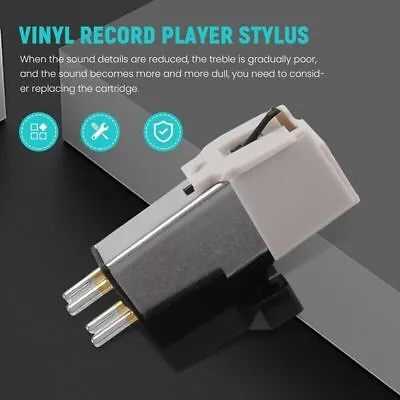 Kaufen AT3600L LP Vinyl-Phonograph Player Needle Magnetic Cartridge Stylus Adapter • 27.69€