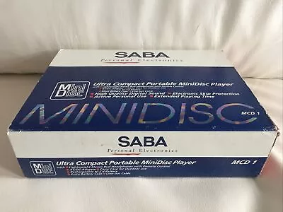 Kaufen SABA MCD-1 High-End Ultra Compact Portable Minidisc Player In OVP - Vom Händler • 799€