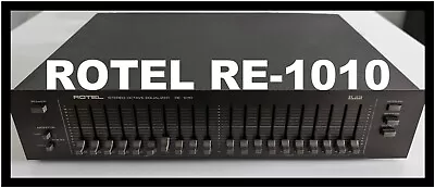 Kaufen ROTEL  RE-1010  Stereo Grafik Equalizer  RAR • 299€