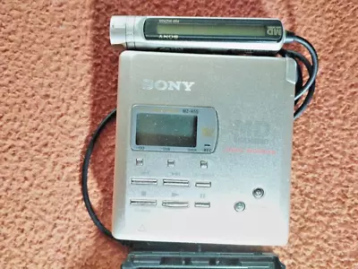 Kaufen Walkman MD Sony MZ-R55 + BLOC 2 Batteries 1.5 Volts( Bloc EBP-MZR55 Pièces RARE) • 99€