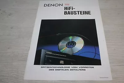 Kaufen DENON HIFI BAUSTEINE KATALOG Von 1989 • 14.90€