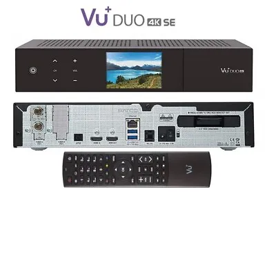 Kaufen VU+ Duo 4K SE 1x DVB-S2X FBC Twin Tuner PVR Ready Linux  UHD 2160p • 349€