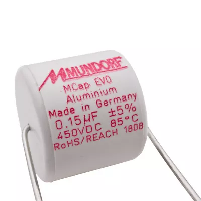Kaufen Mundorf MCap ME EVO 0,15uF 450V High End Audio Kondensator Capacitor 860450 • 11.90€