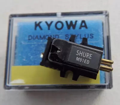 Kaufen Shure M 91 ED Tonabnehmer System 1/2  Mit Neuer Kyowa N 91 ED Nadel - Elliptisch • 64.90€