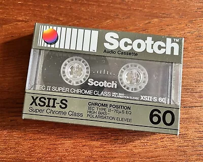 Kaufen Scotch XSII-S 60 MC Kassette Cassette Tape NEU – OVP Ungeöffnet SEALED • 6€