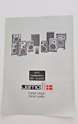 Kaufen Original Jamo Loudspeakers DIN 45.500 Bedienungsanleitung - BA001056 • 7.50€