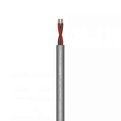 Kaufen Meterware Sommer Cable Lautsprecherkabel Meridian SP225 Grau 2 X 2,5 Mm² 853385 • 2.35€