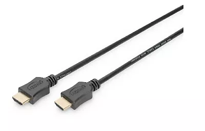 Kaufen High Speed HDMI™ Kabel 2m 4K UHD Auflösung 30Hz Kontakte Vergoldet Ethernet HDR • 7.99€