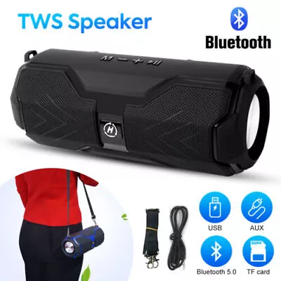 Kaufen Tragbarer Wireless Bluetooth Lautsprecher Subwoofer SD Musicbox Stereo 20W NEU • 17.99€