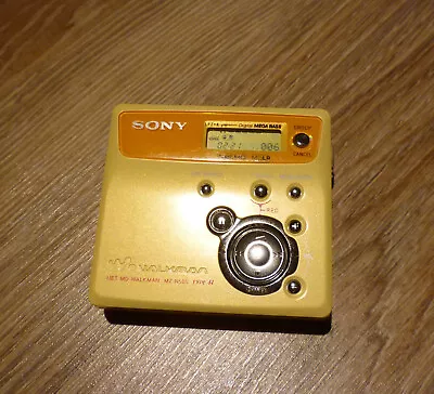 Kaufen SONY MZ-N505, MD Walkman. PORTABLE MINIDISC RECORDER Gelb • 155€