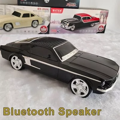 Kaufen Auto Form Bluetooth Lautsprecher Subwoofer Tragbar Wireless BT Musik Auto Bass Basiert • 55.30€