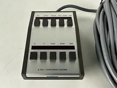 Kaufen Revox A700 Tape Drive Control / Remote Control / Fernbedienung #2 • 219€