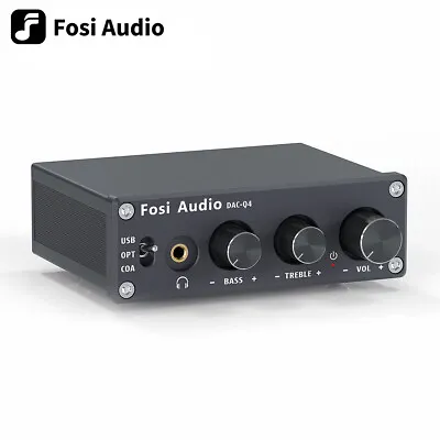 Kaufen Fosi Audio Q4 Kopfhörer Verstärker DAC Digital Zu Analog Audio Converter Decoder • 59.99€
