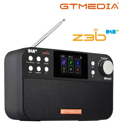 Kaufen Digitalradio DAB+ Digital Player Radio Tuner UKW Bluetooth FM Wecker 2,4 Display • 44.46€